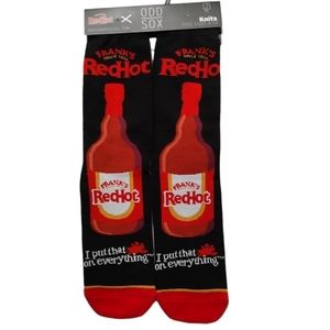 ODD SOX Frank's Hot Sauce 🔥 Unisex Sz.6-13